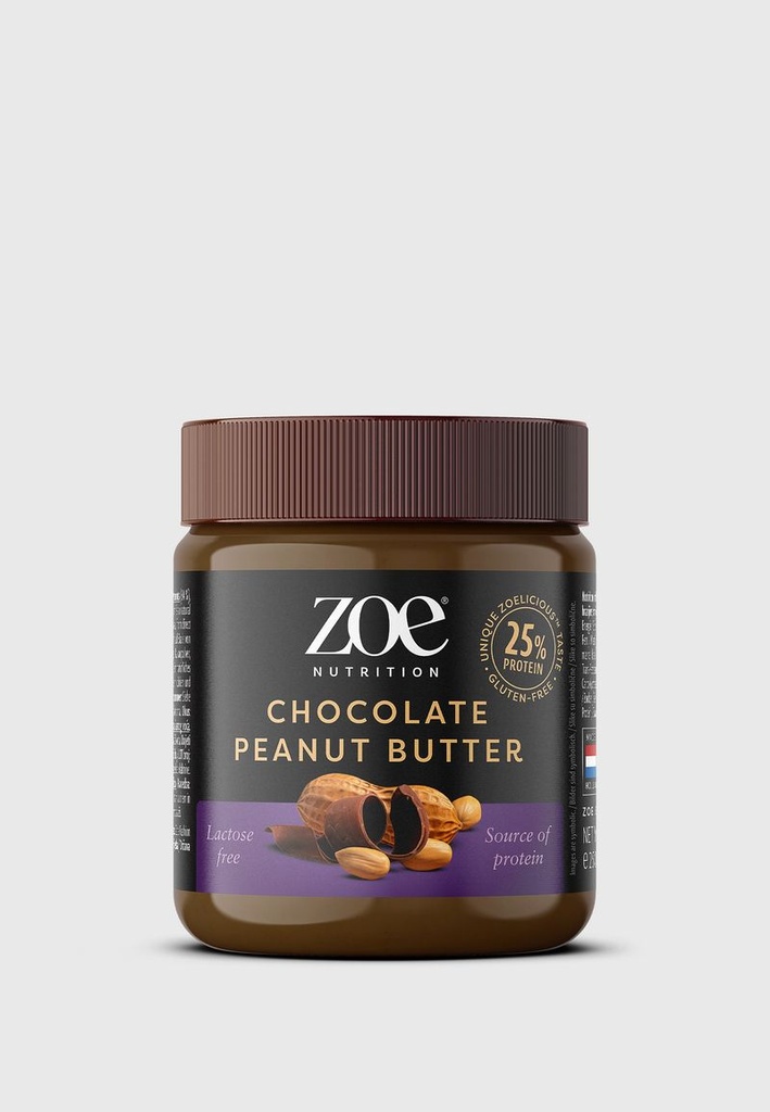 ZOE Chocolate Peanut Butter, 250 g