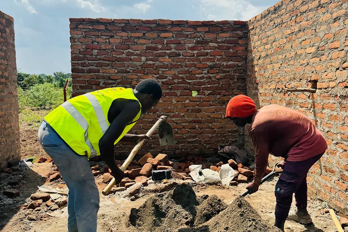Campus Uganda construction progress